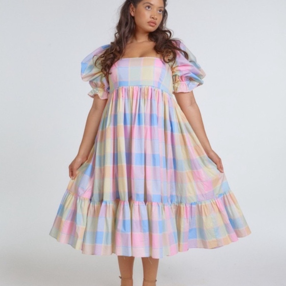 *RARE/HTF* Selkie Pub Garden French Puff Dress - Size 3X